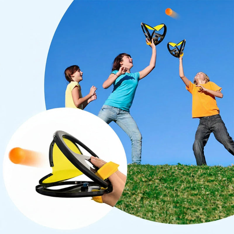 Adult & Kids Toss And Catch Ball Game Racket for Hand Grasping Outdoor Beach Yard Family Activities Pool Fun Sport Toy Atypical Journey Store