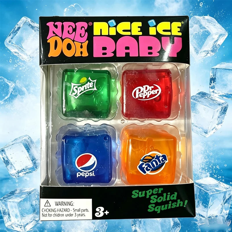 New Set /Squishy Needoh /Nice Cube Schylling /Sensory Stress Reliever Fidget Tool Toy Anxiety Focus Sensory Cube Adults Kid Gift Atypical Journey Store