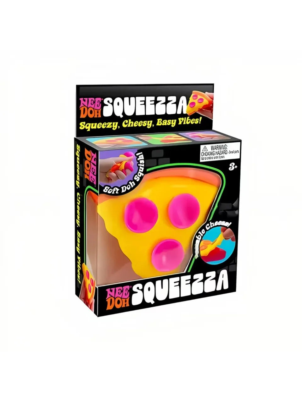 NeeDoh Fuzz Ball Blind Box, Schylling Soft Fuzzy Stress Relief Ball, Squishy Sensory Fidget Toy, Cute Desktop Collectible Gift Atypical Journey Store