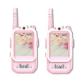 Video Walkie Talkies for Kids 2 Pack Rechargeable Toddler Toys for Indoor Camping Travel Birthday Gfits for Kids Ages 3-12 Atypical Journey Store