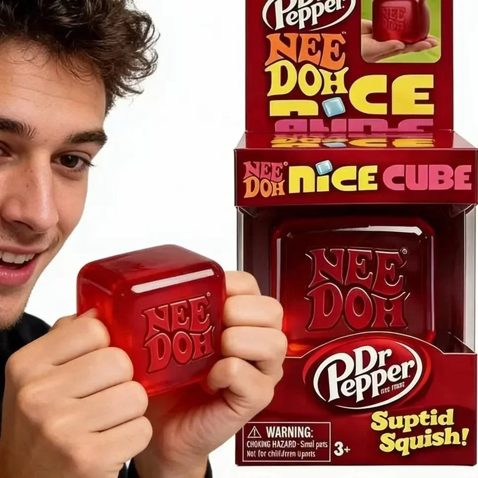 2026New Needoh Nice Cube Sensory Stress Reliever Fidget Tool for Anxiety & Focus Desk Sensory Cube for Adults & Kids Atypical Journey Store