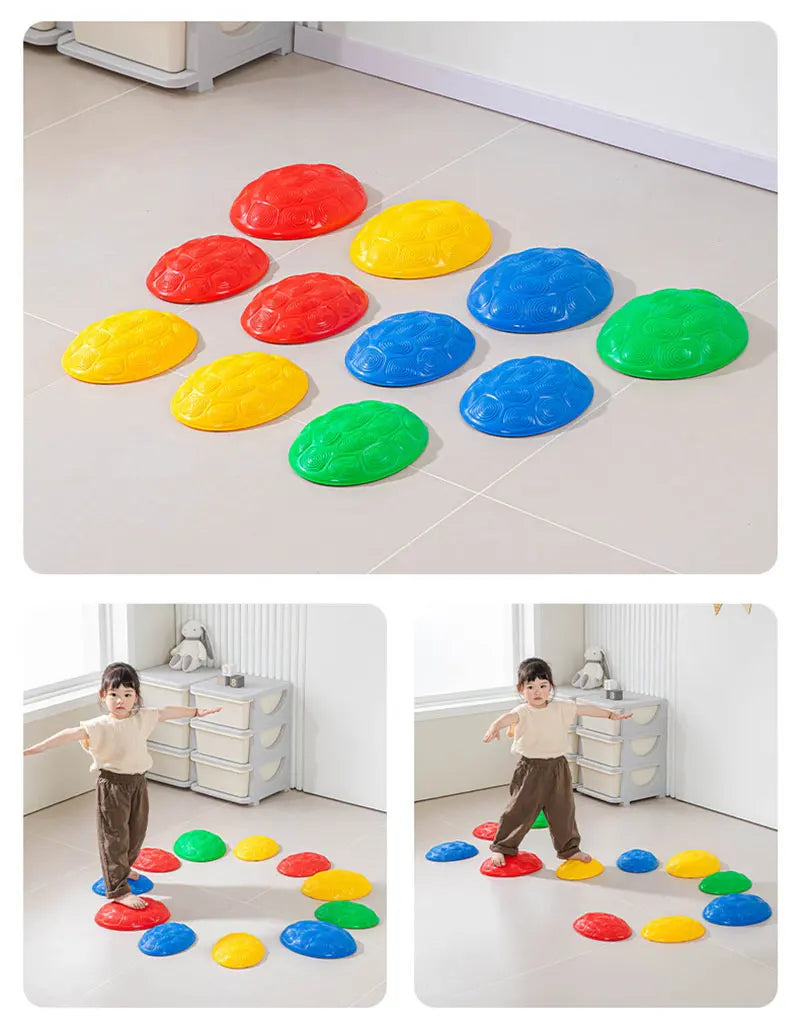 Children Outdoor Toy Balance Stepping stone Foot Tactile Sensory Integration Training Social Game Montessori  Autism Therapy Toy Atypical Journey Store