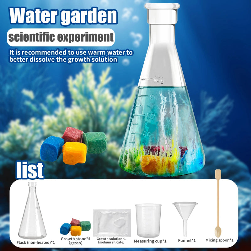 DIY Water Magic Mini Growth Stones, Science Toys, Christmas/Halloween/Thanksgiving/Easter/New Year Gifts Atypical Journey Store