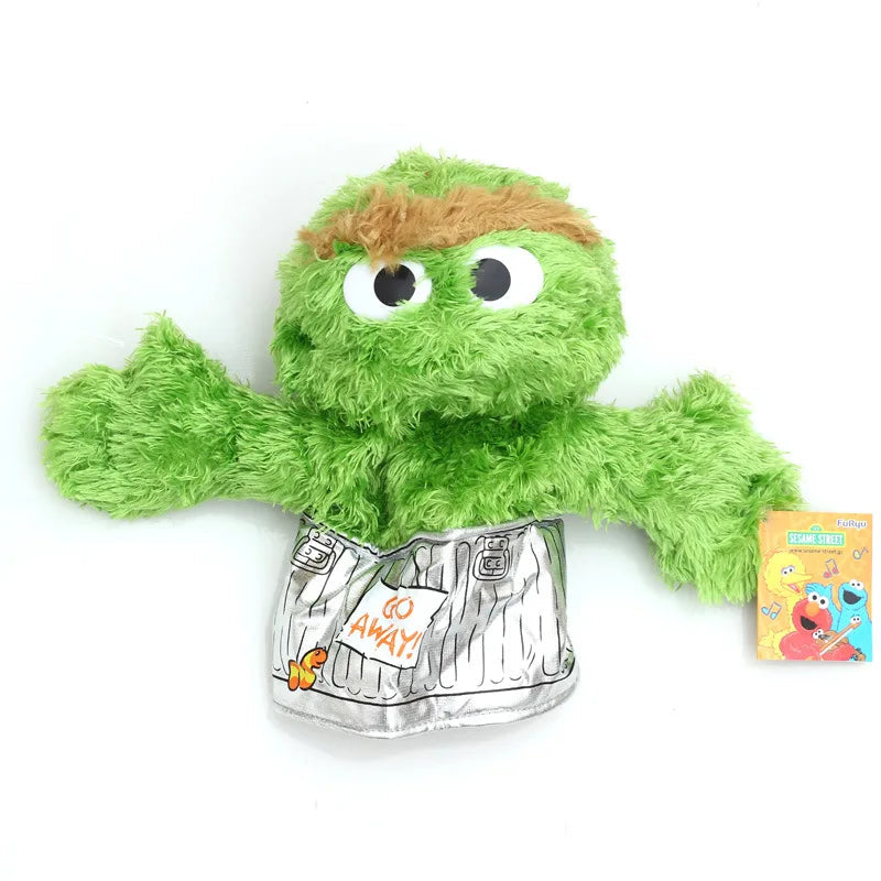 Large Sesame Street Hand Puppets - Soft Plush Dolls for Creative Play and Imaginative Storytelling Atypical Journey Store