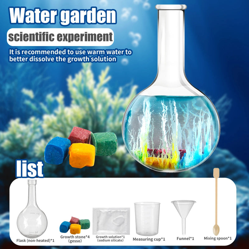 DIY Water Magic Mini Growth Stones, Science Toys, Christmas/Halloween/Thanksgiving/Easter/New Year Gifts Atypical Journey Store
