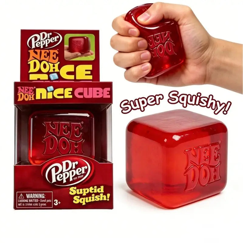 2026New Needoh Nice Cube Sensory Stress Reliever Fidget Tool for Anxiety & Focus Desk Sensory Cube for Adults & Kids Atypical Journey Store