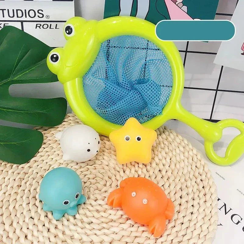 Floating Light-Up Animal Bath Pool Toys for Kids Age 3-5 - Set of 9 Fun Bath Time Accessories Atypical Journey Store