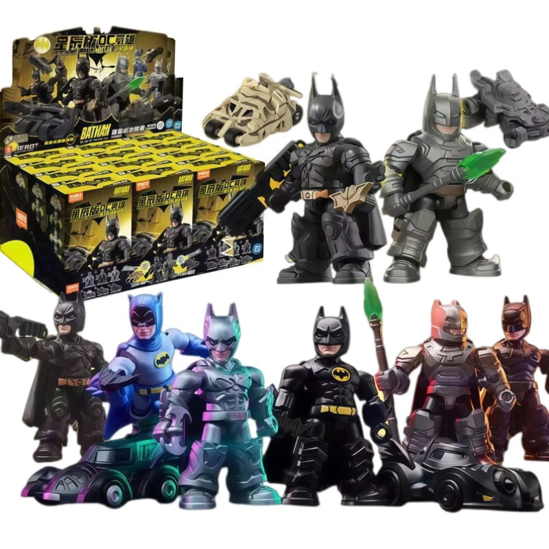 Blokees DC Hero Star Combination Batman Building Blocks Toys  Defender Bat Shadow Breaking Dawn Collectible Cartoon Model Gifts Atypical Journey Store
