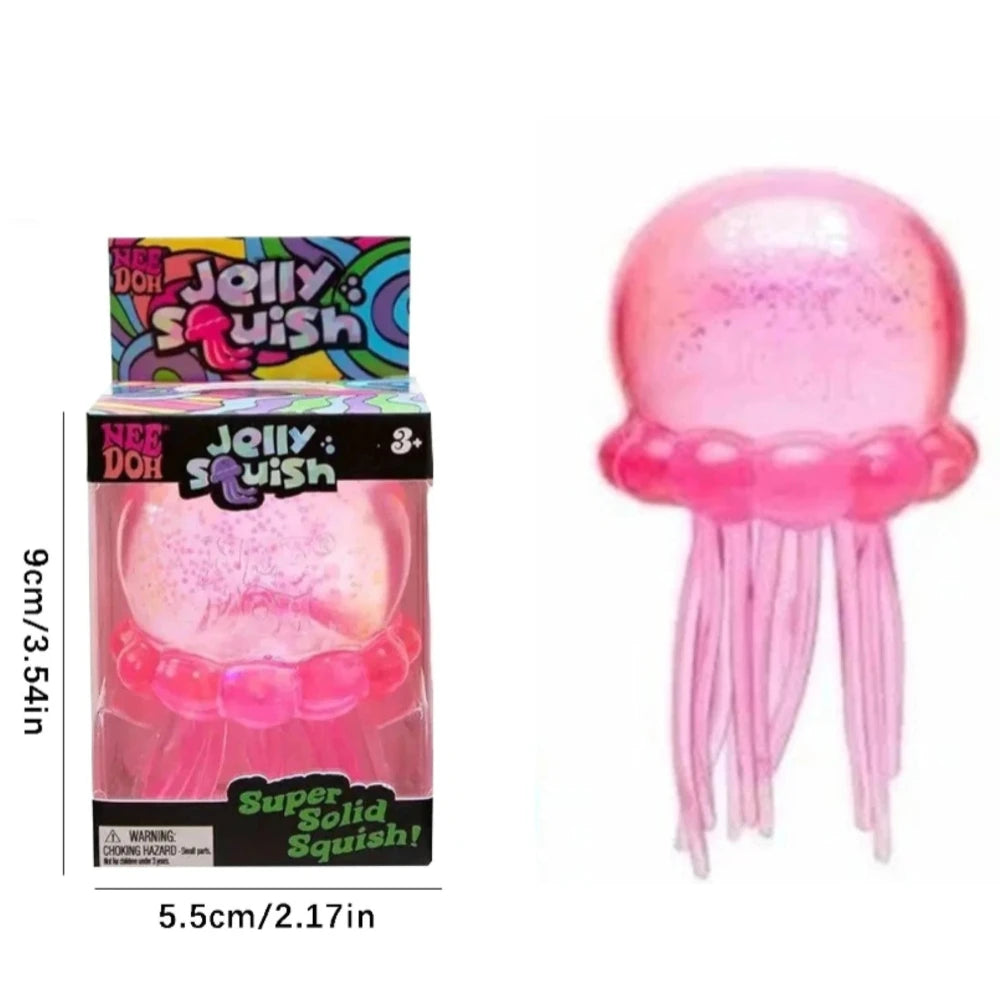 NeeDoh Fuzz Ball Blind Box, Schylling Soft Fuzzy Stress Relief Ball, Squishy Sensory Fidget Toy, Cute Desktop Collectible Gift Atypical Journey Store