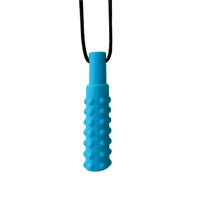1pcs Silicone Teether Kids Chew Necklace Sensory Chewy Pendant Oral Motor Toys Therapy Tools for Autism ADHD chidren's goods Atypical Journey Store