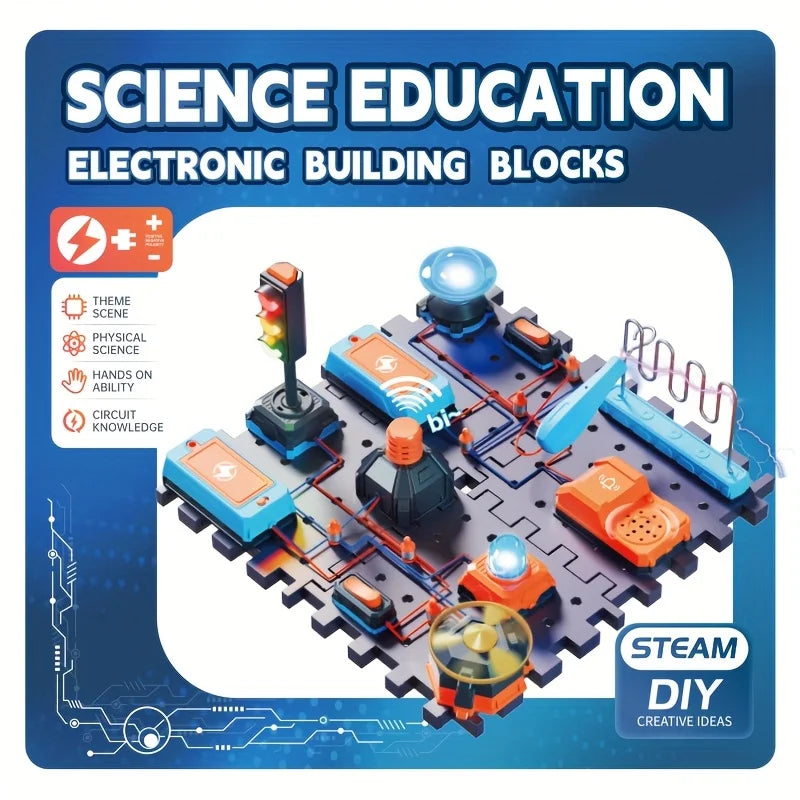 SCIENCE HORSE Three Aerospace Teaching Building Blocks, STEM Children's Educational Toys, Birthday and Holiday Gifts Atypical Journey Store
