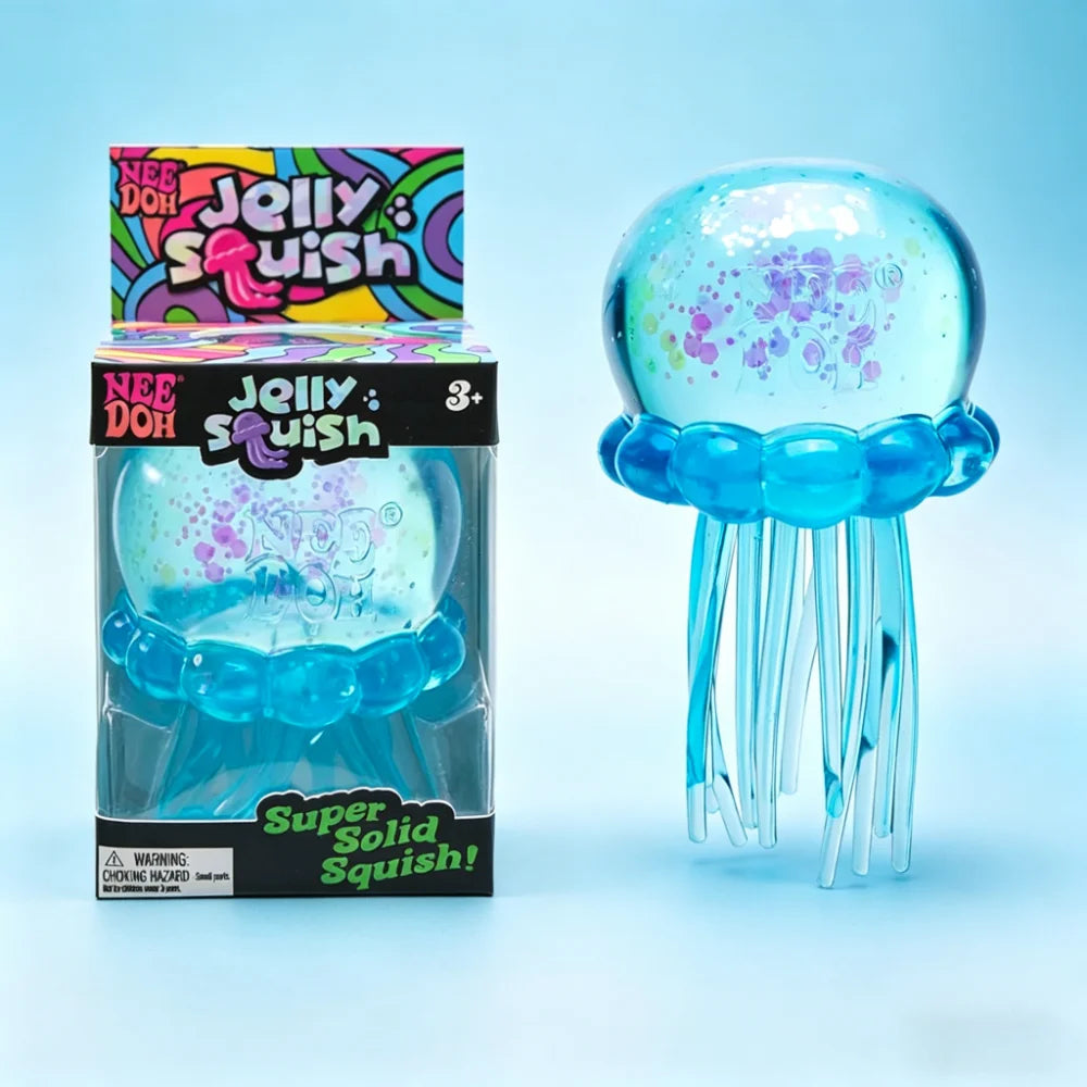 NeeDoh Fuzz Ball Blind Box, Schylling Soft Fuzzy Stress Relief Ball, Squishy Sensory Fidget Toy, Cute Desktop Collectible Gift Atypical Journey Store