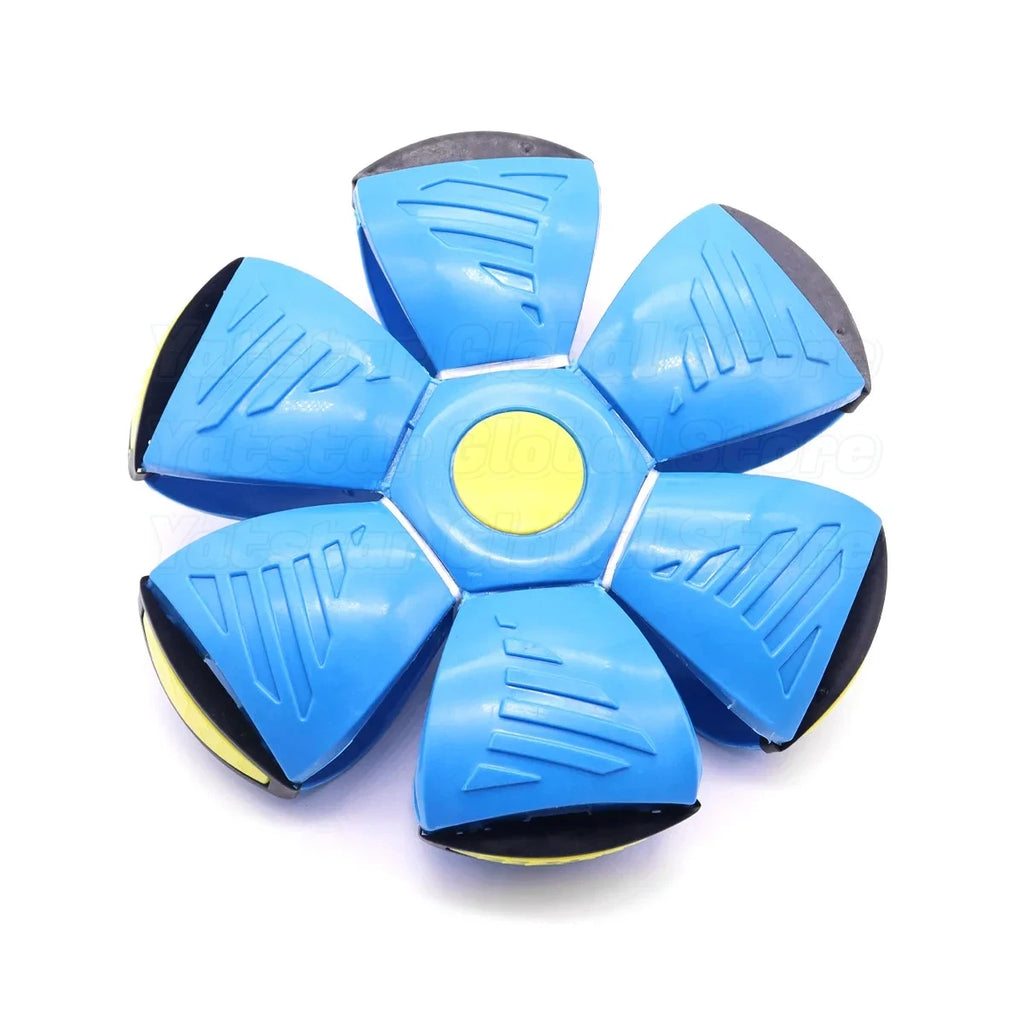 2026 Deformable Flying Saucer Disc Magic Vent Ball Foot Pressure Relief Stress Decompression Toy for Adults Teens Outdoor Indoor Atypical Journey Store