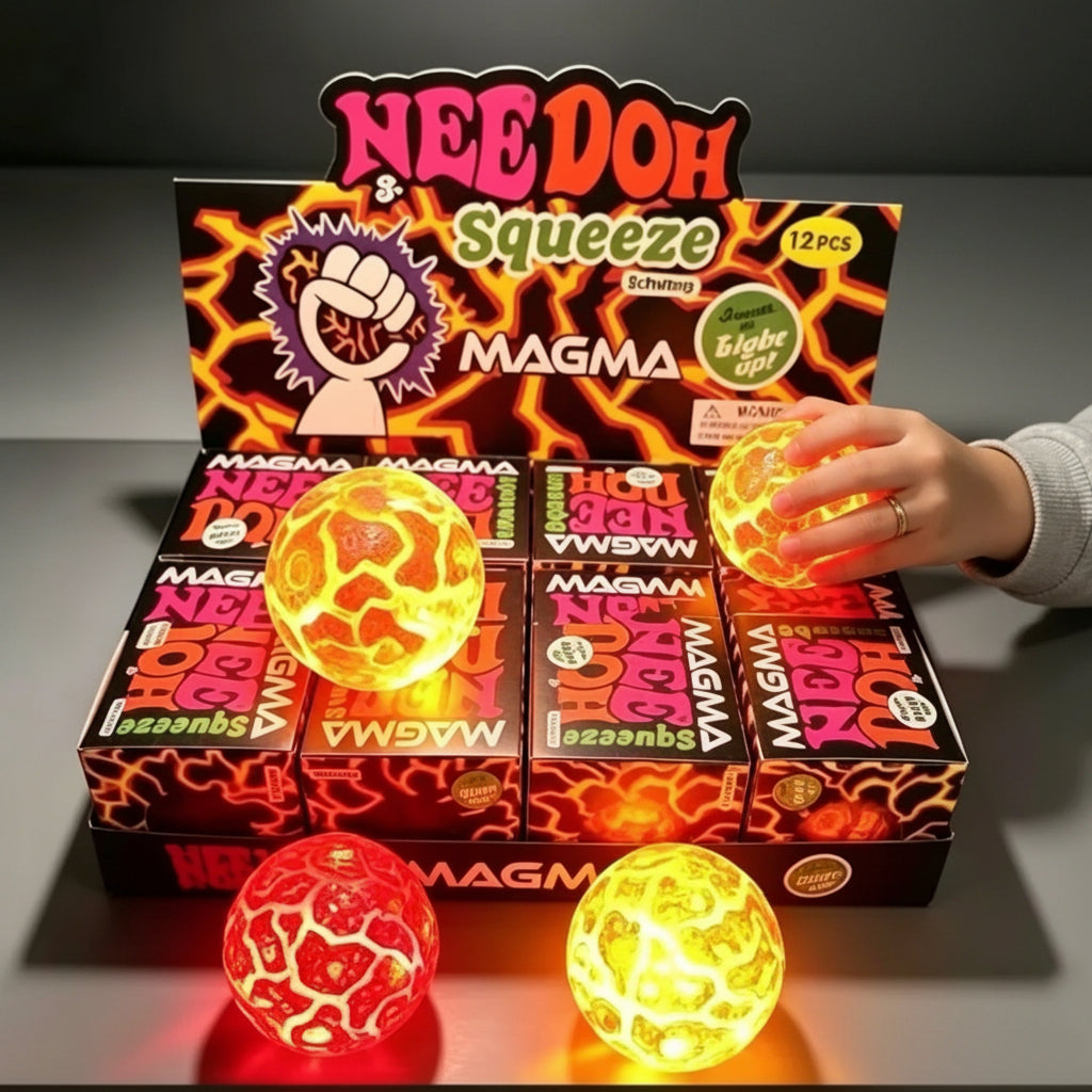 Needoh flash meteorite ball pinch music decompression maltose decompression artifact slow rebound decompression vent toy Atypical Journey Store