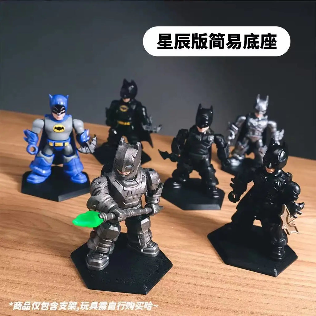 Blokees DC Hero Star Combination Batman Building Blocks Toys  Defender Bat Shadow Breaking Dawn Collectible Cartoon Model Gifts Atypical Journey Store