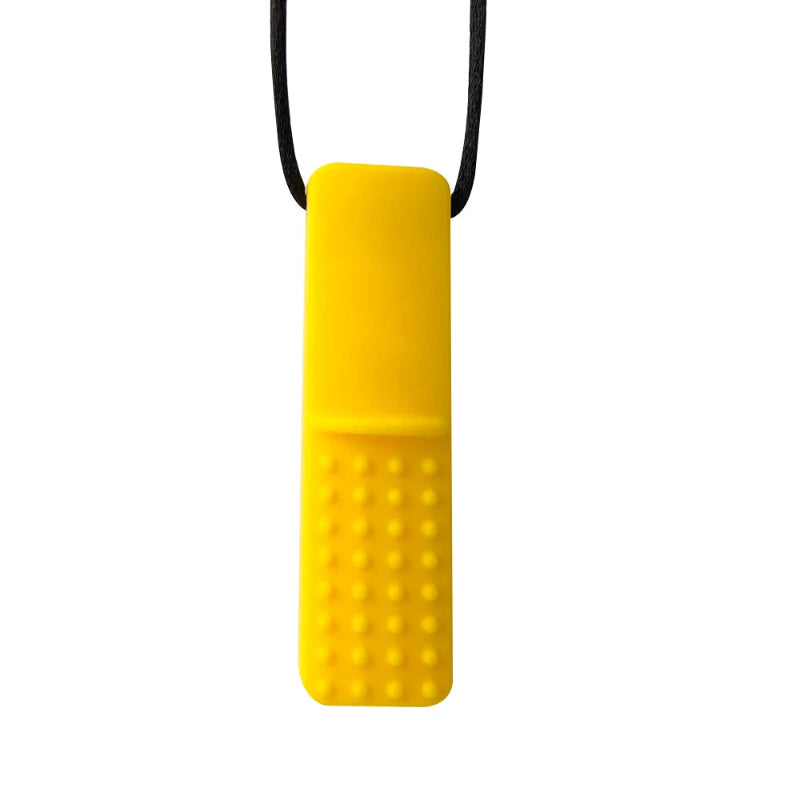 1pcs Silicone Teether Kids Chew Necklace Sensory Chewy Pendant Oral Motor Toys Therapy Tools for Autism ADHD chidren's goods Atypical Journey Store