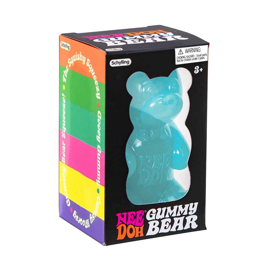 Schylling Nee doh Maltose Cute Bear Maltose Squeeze Toy Dough Colorful Sensory Toy Creative  Item Desk Decoration Stress Relief Atypical Journey Store
