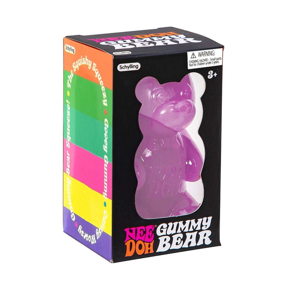 Schylling Nee doh Maltose Cute Bear Maltose Squeeze Toy Dough Colorful Sensory Toy Creative  Item Desk Decoration Stress Relief Atypical Journey Store