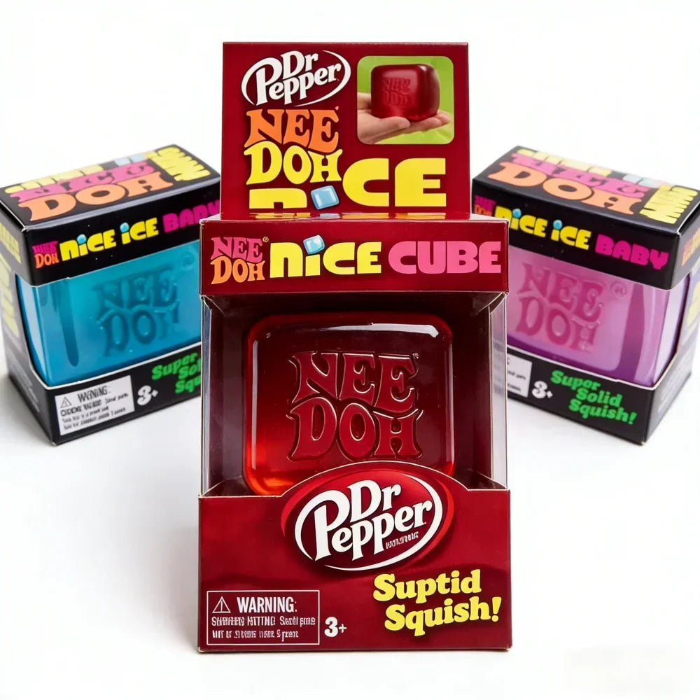 2026New Needoh Nice Cube Sensory Stress Reliever Fidget Tool for Anxiety & Focus Desk Sensory Cube for Adults & Kids Atypical Journey Store