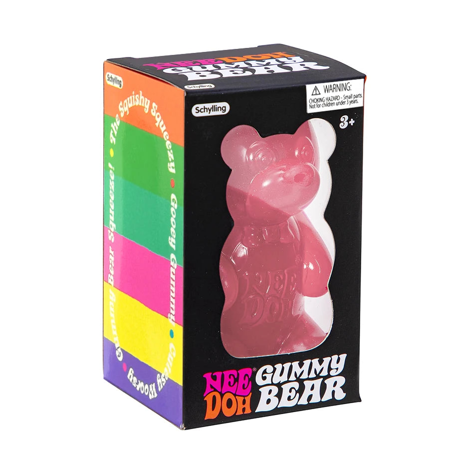 Schylling Nee doh Maltose Cute Bear Maltose Squeeze Toy Dough Colorful Sensory Toy Creative  Item Desk Decoration Stress Relief Atypical Journey Store