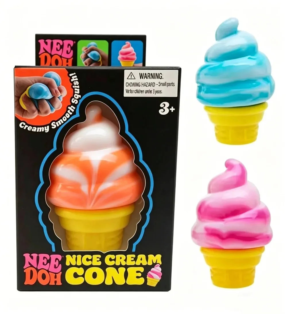 New Schylling Needoh Ice-Cream Sensory Toys Stress Relieving Blocks Pinching Relieving Puzzle Solving Venting Children Souvenir Atypical Journey Store