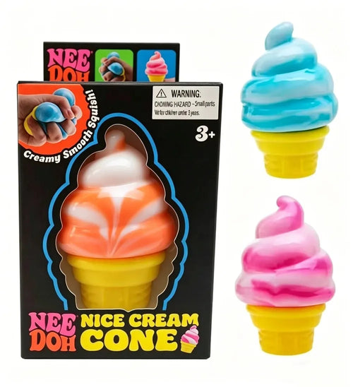 New Schylling Needoh Ice-Cream Sensory Toys Stress Relieving Blocks Pinching Relieving Puzzle Solving Venting Children Souvenir Atypical Journey Store