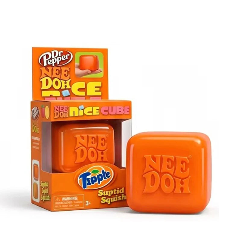 2026New Needoh Nice Cube Sensory Stress Reliever Fidget Tool for Anxiety & Focus Desk Sensory Cube for Adults & Kids Atypical Journey Store