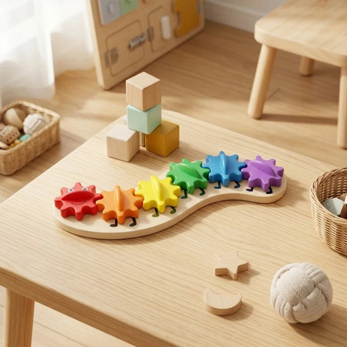 DIY Montessori Busy Board Accessories, Wooden Sensory Educational Toy, Fine Motor Skills & Cognitive Training Learning Toy for K Atypical Journey Store