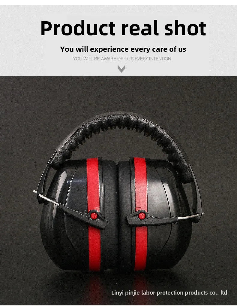 Hearing Protection Noise Canceling Ear Muffs Adult Headphones Suitable for Lawn Mowing, DIY, Construction, Carpentry, Shooting Atypical Journey Store
