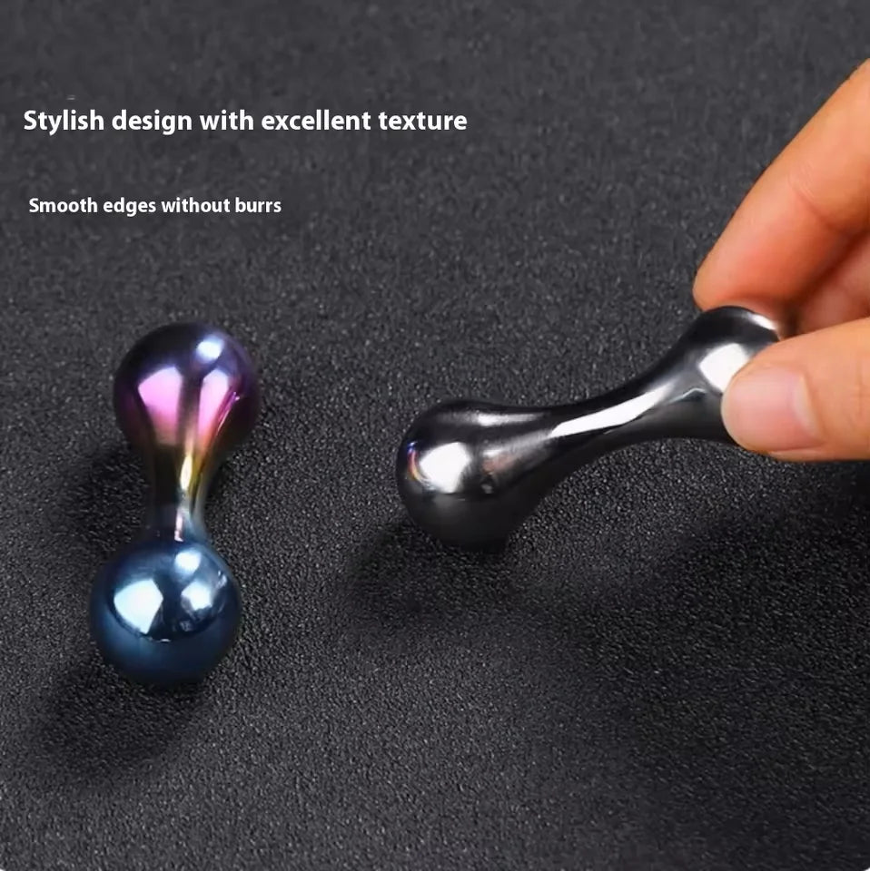 Baole Zhu Fingerbone Titanium Alloy Fingertip Gyroscope Begleri Toy Fingerbone Extreme EDC Stress Relief Autism ADHD Cool Atypical Journey Store