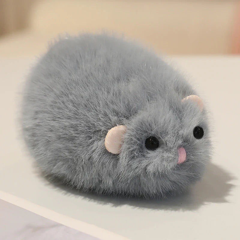 13/35CM Cute Golden hamster Plush Pillow Toys Soft Stuffed Pet Animal Doll Small Mouse Pendant Keychain Funny Gifts for Kids Atypical Journey Store