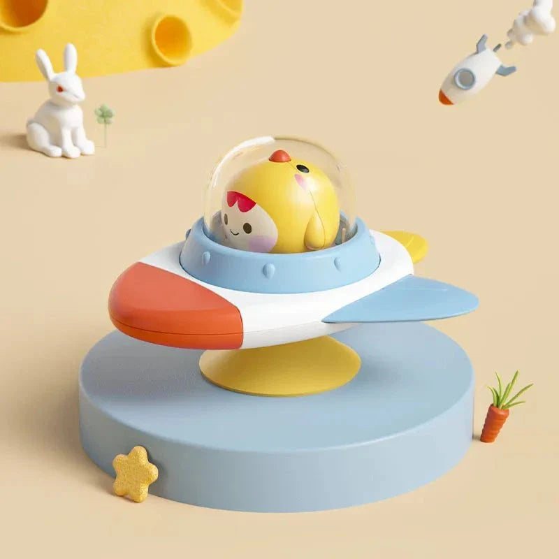 Montessori Baby Spin Cup - Sensory Bath Toy with Suction Base for Toddlers Atypical Journey Store
