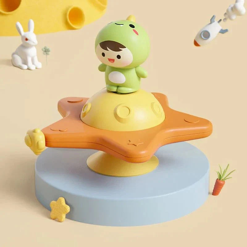 Montessori Baby Spin Cup - Sensory Bath Toy with Suction Base for Toddlers Atypical Journey Store