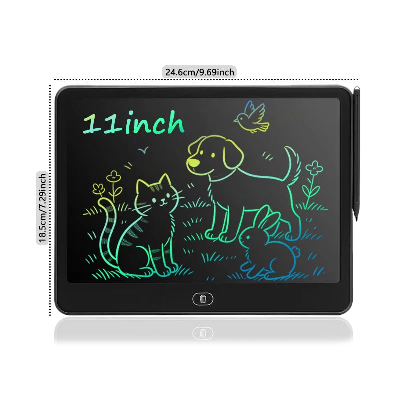 16/13/11/8-inch kids LCD Drawing Board Portable Digital Sketchpad for Art Creativity And Learning Doodle Board Educational Toys Atypical Journey Store