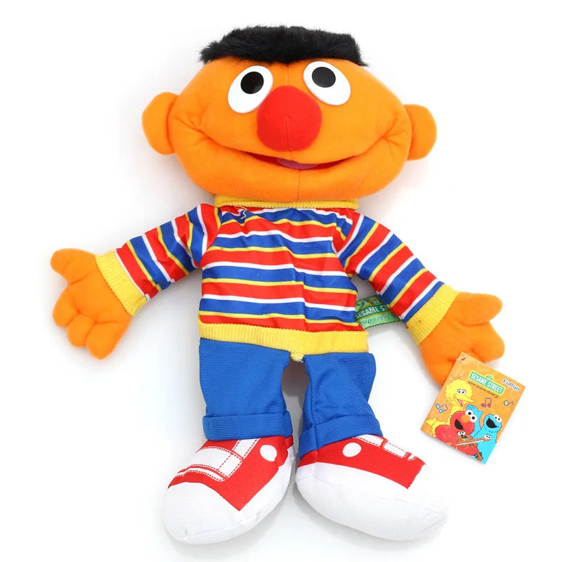 Large Sesame Street Hand Puppets - Soft Plush Dolls for Creative Play and Imaginative Storytelling Atypical Journey Store