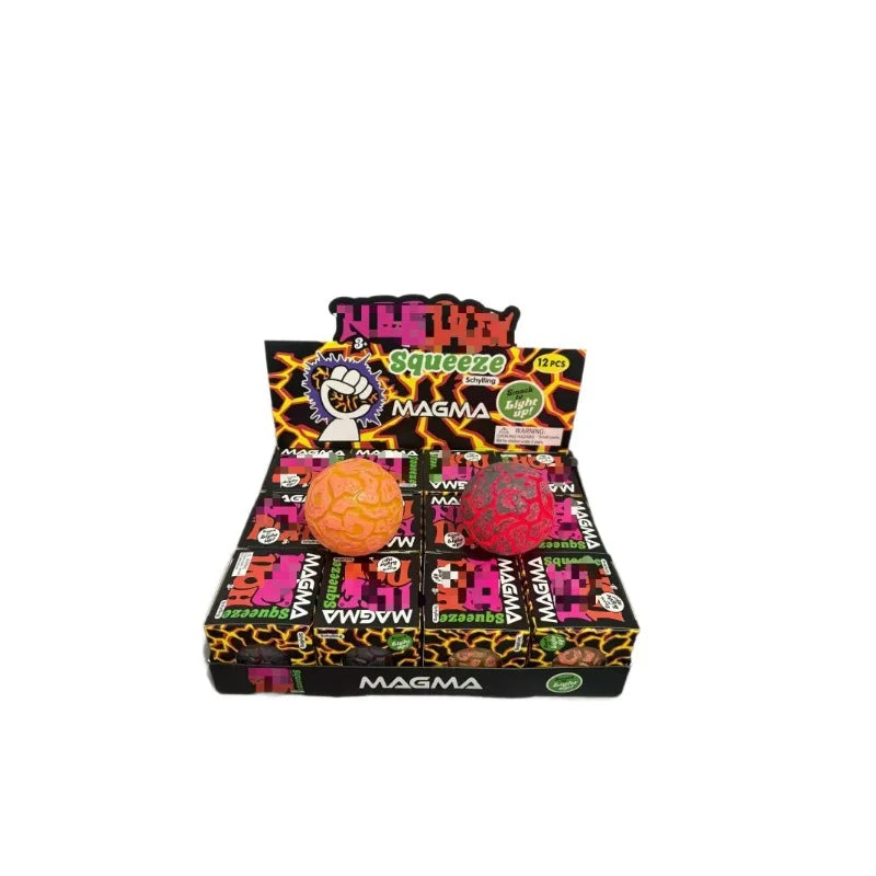 New Product NeeDoh Glitter Magma Ball Crunch Crunch Stress Relief Toy Squeeze Toy Nice Cube Sensory Toy for Adults gifts Atypical Journey Store