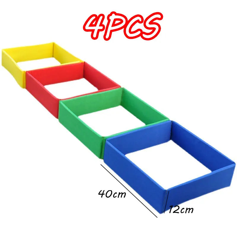 Children Outdoor Toy Balance Stepping stone Foot Tactile Sensory Integration Training Social Game Montessori  Autism Therapy Toy Atypical Journey Store