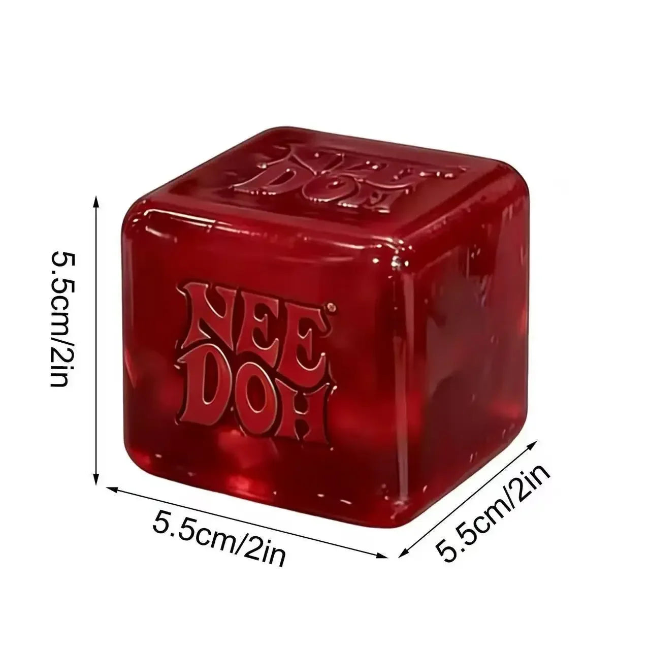 2026New Needoh Nice Cube Sensory Stress Reliever Fidget Tool for Anxiety & Focus Desk Sensory Cube for Adults & Kids Atypical Journey Store