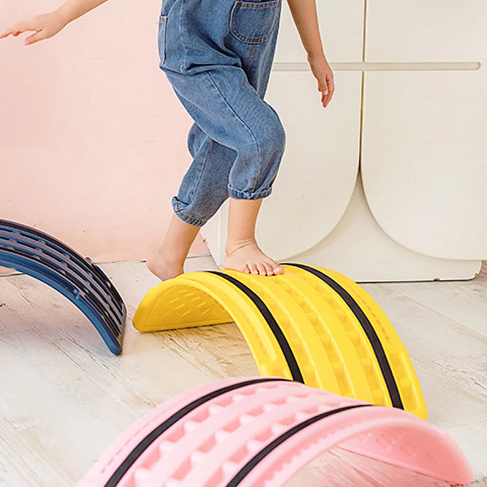 Twisting Balance Board Multifunctional Balance Rocker Board Non Slip Balance Trainer Board Wobble Board for Kids Children Atypical Journey Store
