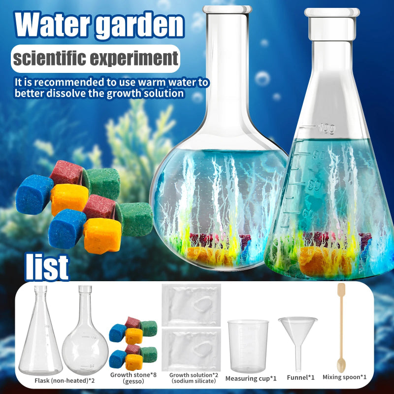 DIY Water Magic Mini Growth Stones, Science Toys, Christmas/Halloween/Thanksgiving/Easter/New Year Gifts Atypical Journey Store
