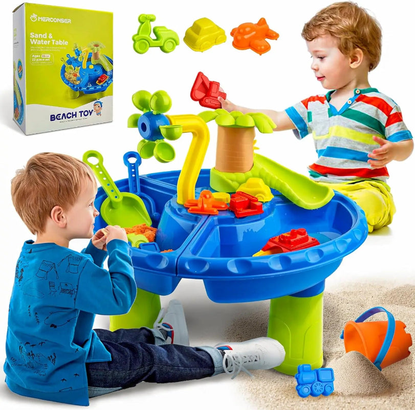 3 in 1 Kids Water Table with sand and water play for toddlers and kids aged 3-12 years