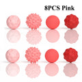 2-8 PCS Magnetic Toy Silicone Magnetic Ball Fidgeting Toy Stress Relief Fingertip Activity Small Decoration Toys Miniature Model Atypical Journey Store
