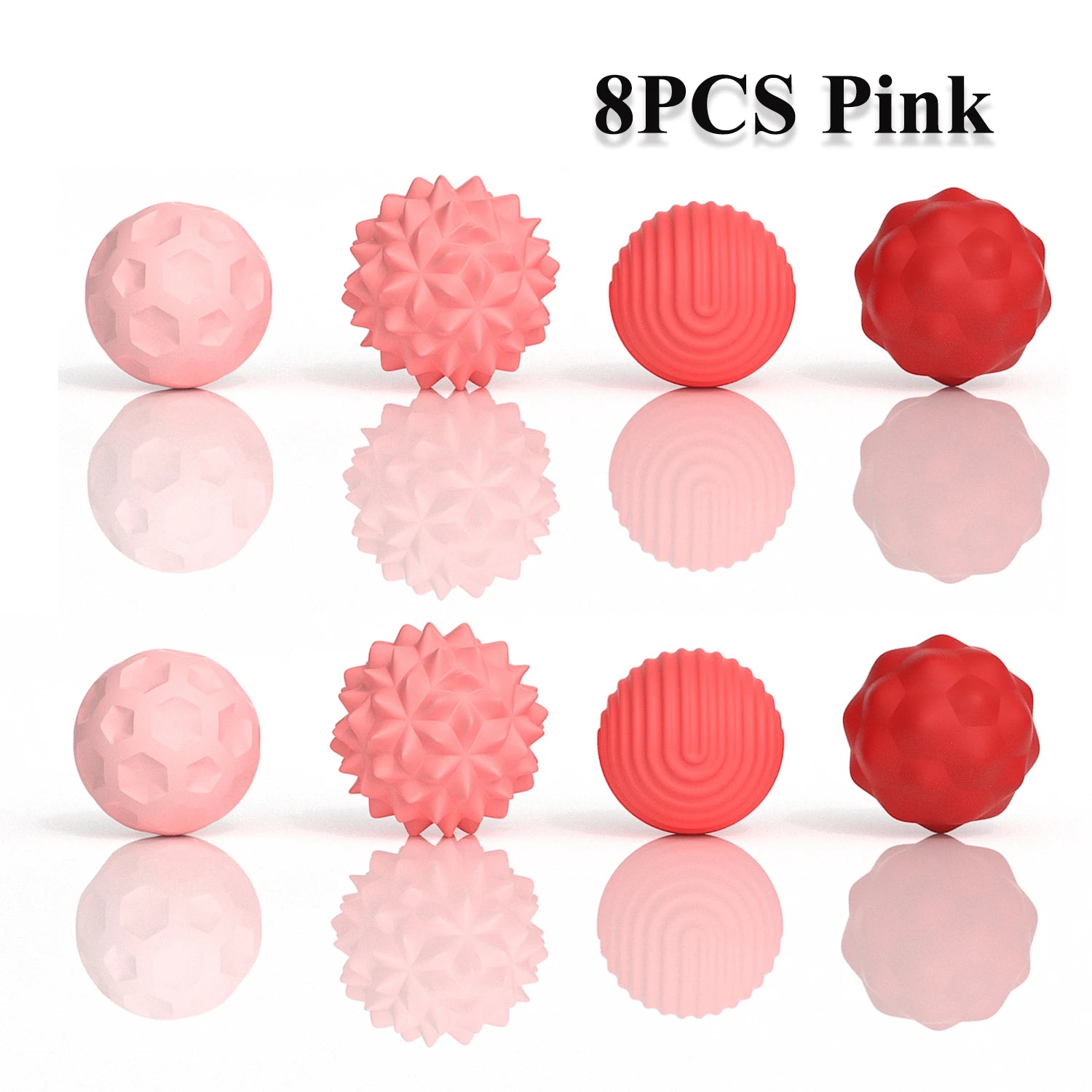 2-8 PCS Magnetic Toy Silicone Magnetic Ball Fidgeting Toy Stress Relief Fingertip Activity Small Decoration Toys Miniature Model Atypical Journey Store