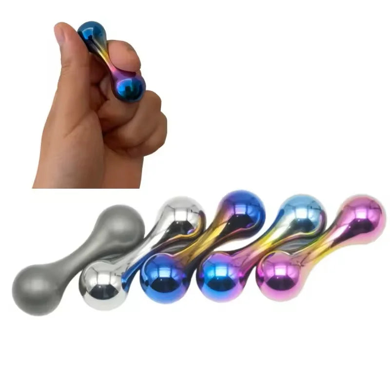 Baole Zhu Fingerbone Titanium Alloy Fingertip Gyroscope Begleri Toy Fingerbone Extreme EDC Stress Relief Autism ADHD Cool Atypical Journey Store