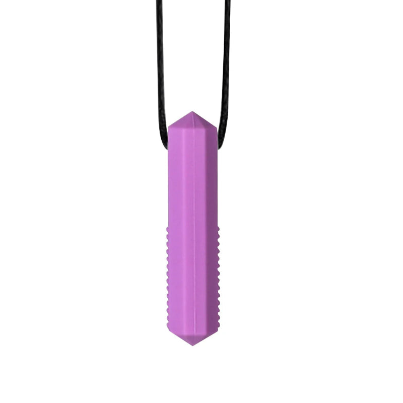 1pcs Silicone Teether Kids Chew Necklace Sensory Chewy Pendant Oral Motor Toys Therapy Tools for Autism ADHD chidren's goods Atypical Journey Store