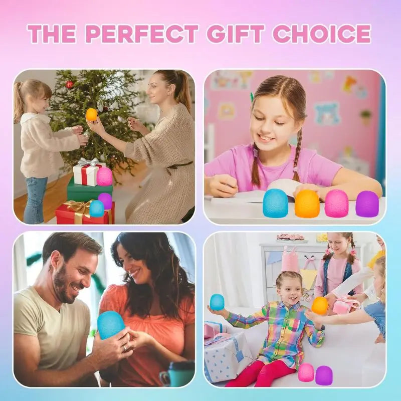 Schylling Mini Candy NeeDoh Gumdrop Soft Sensory Fidget Toy Stress Relief Squeeze Ball Blind Box Atypical Journey Store