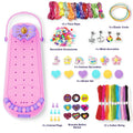 DIY Bracelet Making Kit for Girls - Children's Art And Craft Jewelry Rope Weaving Set Toy Suitable for Ages 6-12 Gift Atypical Journey Store
