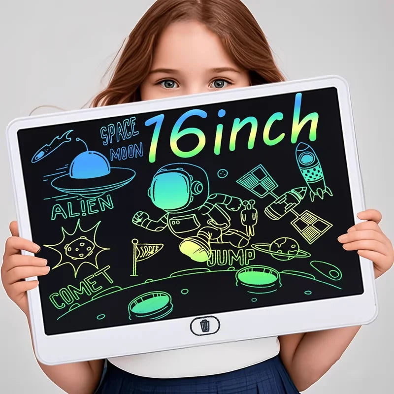 16/13/11/8-inch kids LCD Drawing Board Portable Digital Sketchpad for Art Creativity And Learning Doodle Board Educational Toys Atypical Journey Store