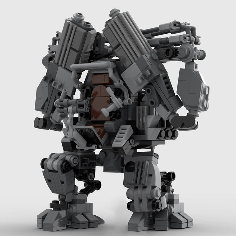 GSBAN Matrixedss Mechanical Mecha Robots  MOC APU Building Blocks Toys for Gifts Bricks MOC-137552 Atypical Journey Store