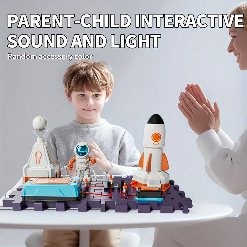 SCIENCE HORSE Three Aerospace Teaching Building Blocks, STEM Children's Educational Toys, Birthday and Holiday Gifts Atypical Journey Store